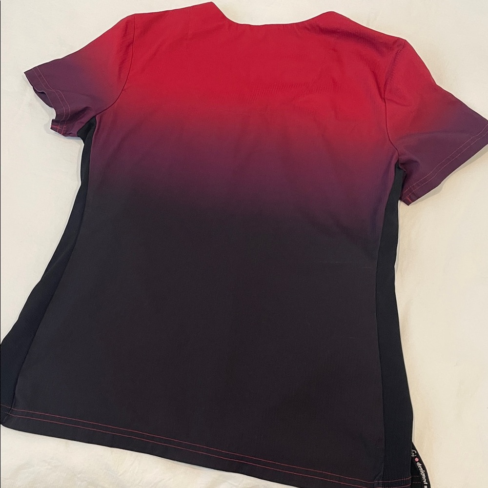 koi Red and Black Short Sleeve Tee - Picture 11 of 12